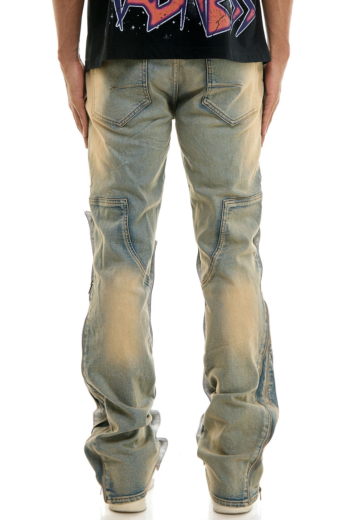 SENTINEL SKINNY FLARE JEANS