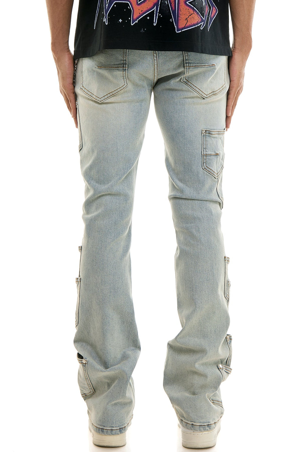 CHAOS SKINNY FLARE JEANS