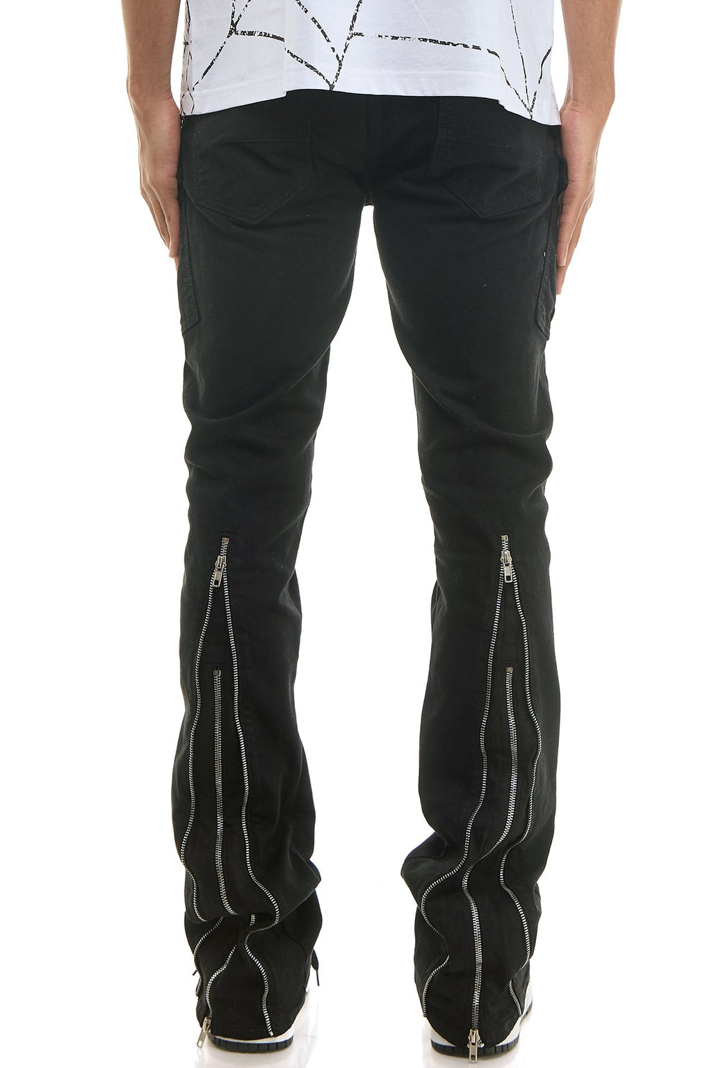 VELOCITY SKINNY FLARE JEANS