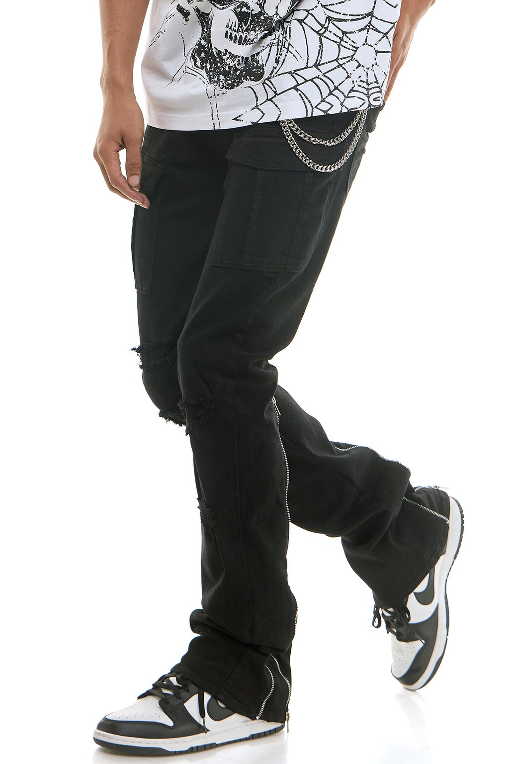 VELOCITY SKINNY FLARE JEANS