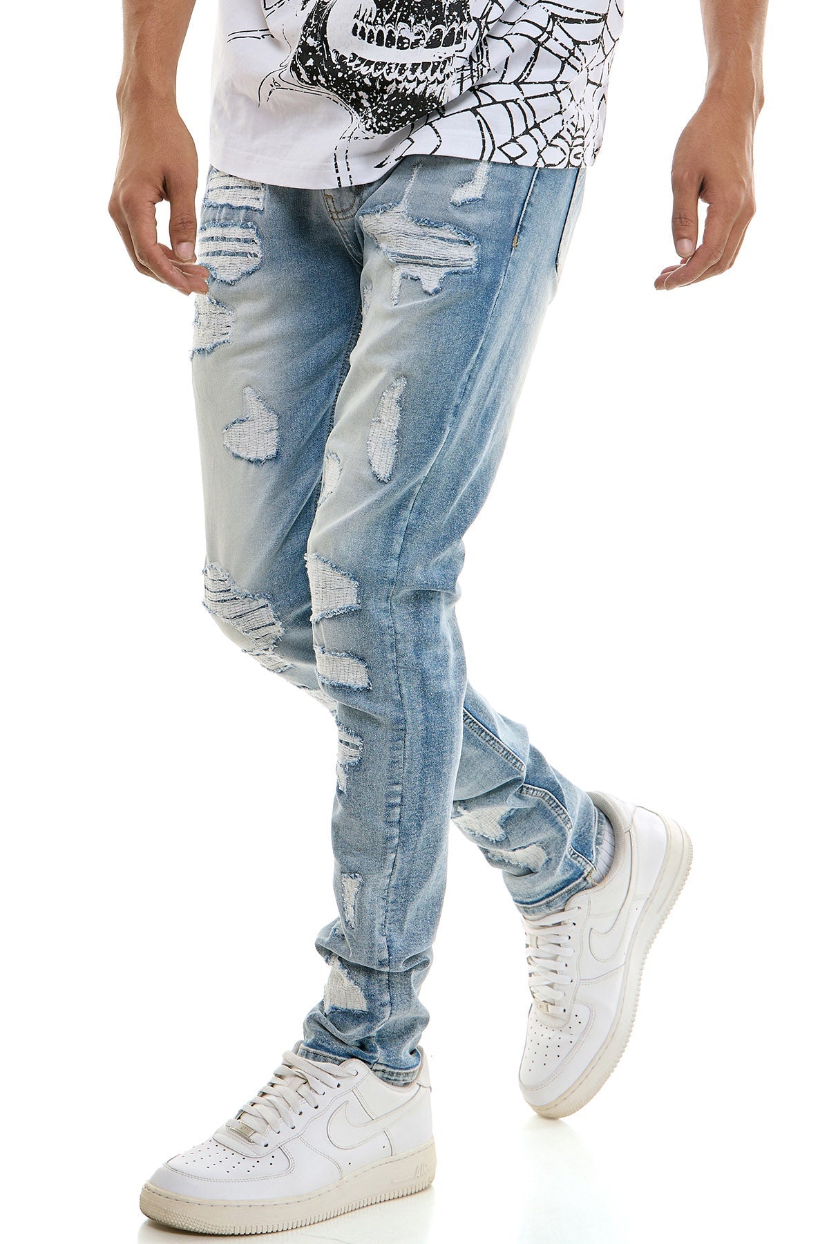 ARCTIC RIPPED SKINNY JEANS