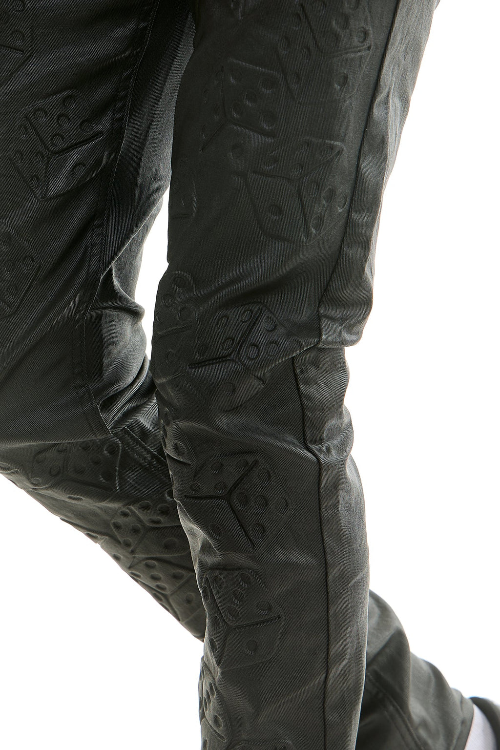 RISK TAKER WAX SKINNY JEANS