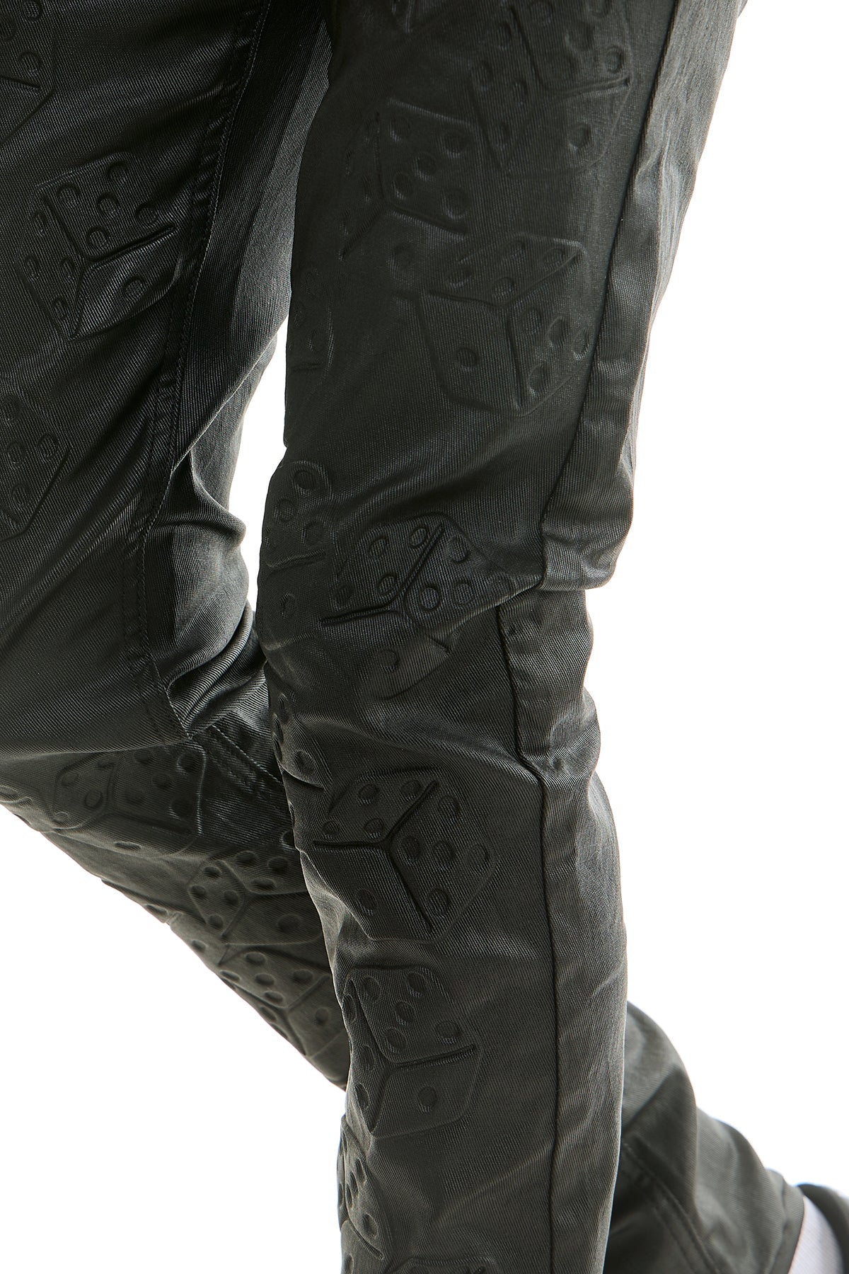 RISK TAKER WAX SKINNY JEANS