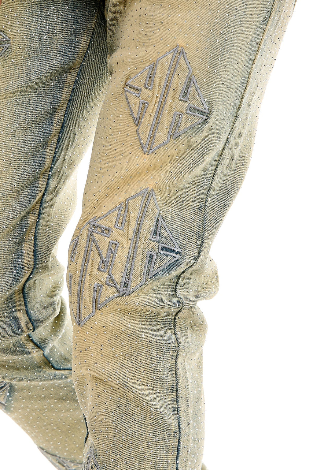 SIGIL RHINESTONE SKINNY JEANS