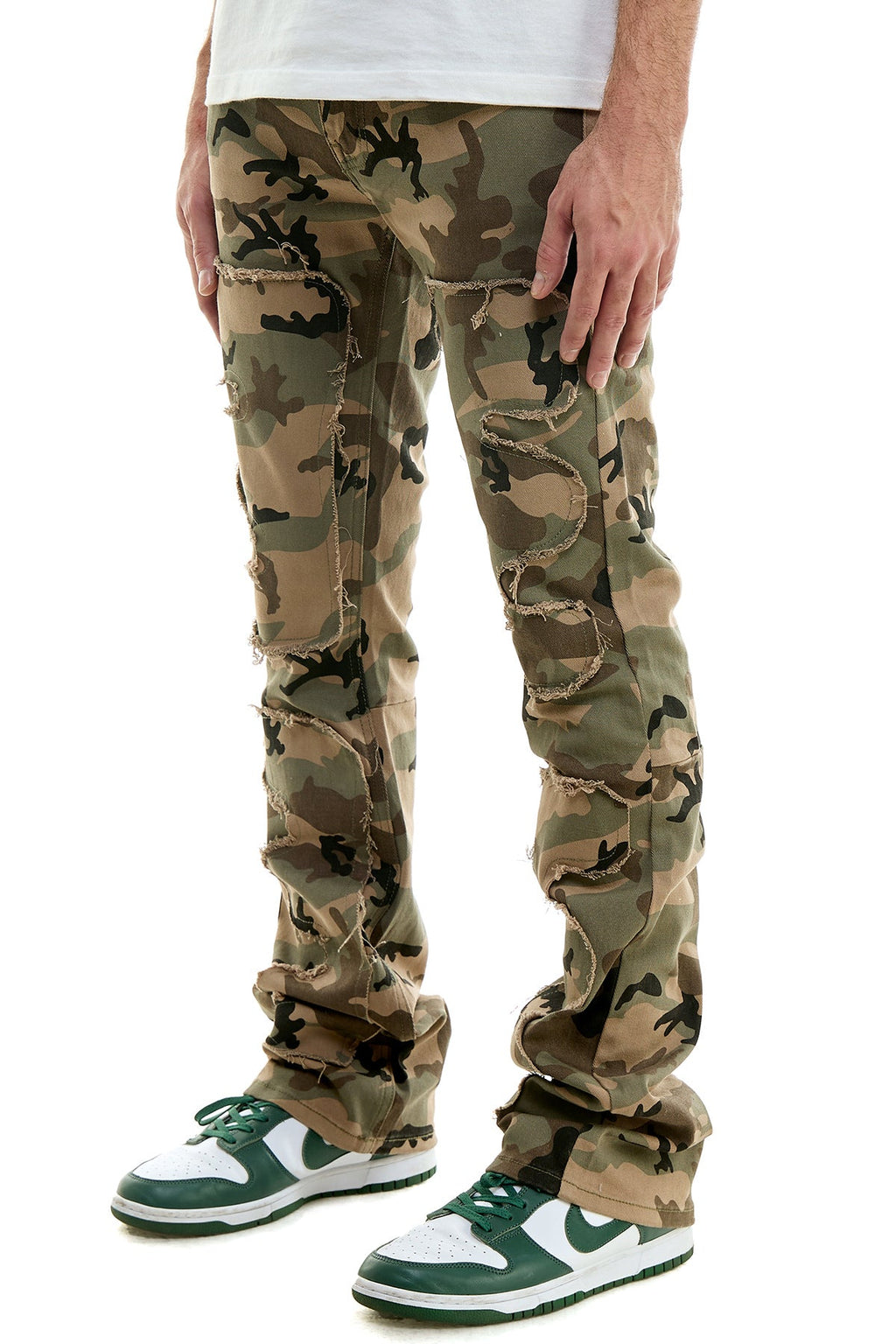 HUNTER'S PUZZLE FLARE PANTS