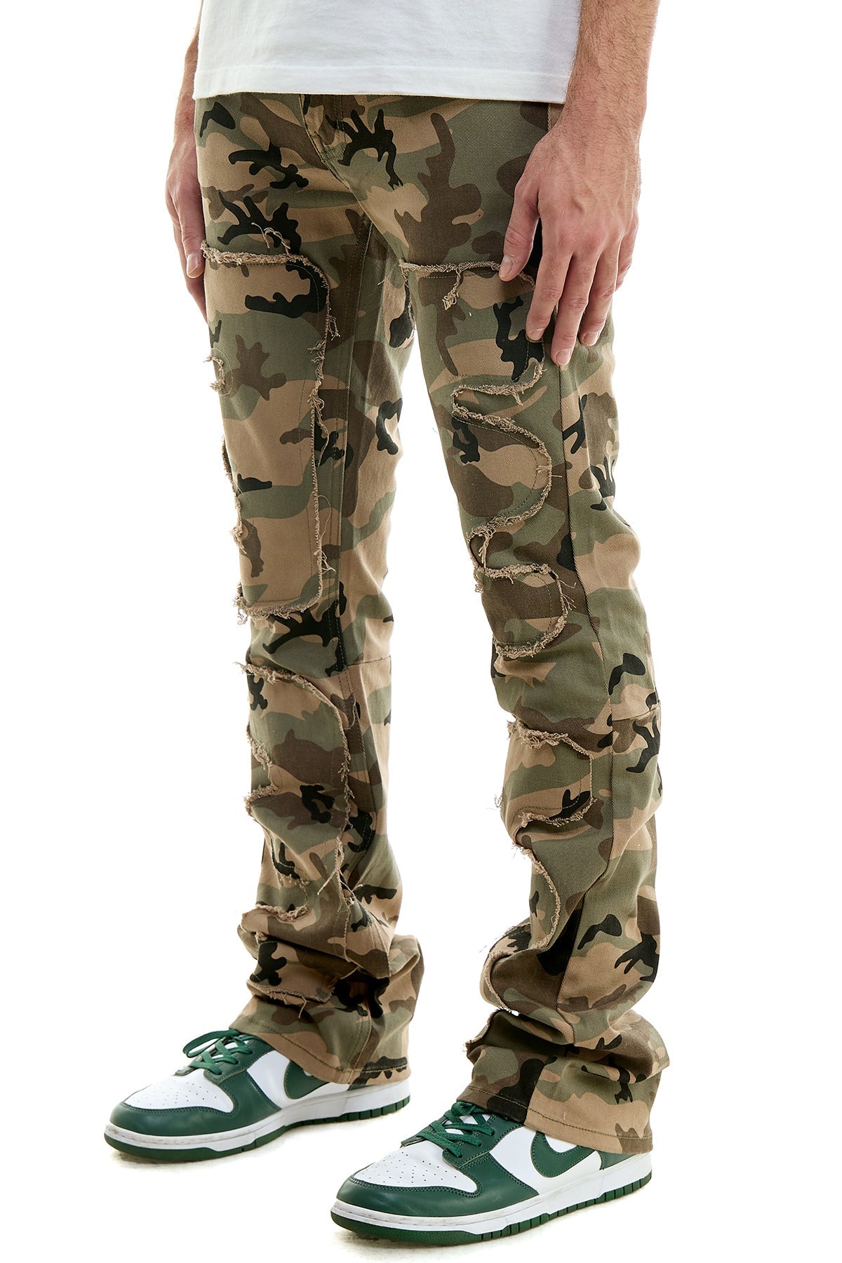 HUNTER'S PUZZLE FLARE PANTS