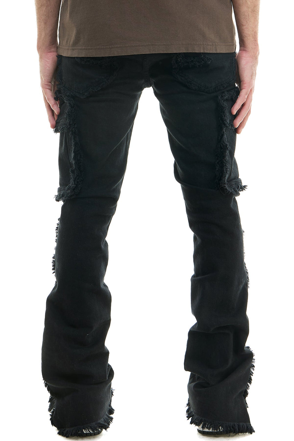 RAW CARGO FLARE JEANS