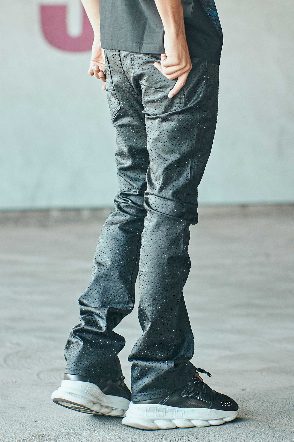 DESTROYER RHINESTONE JEANS