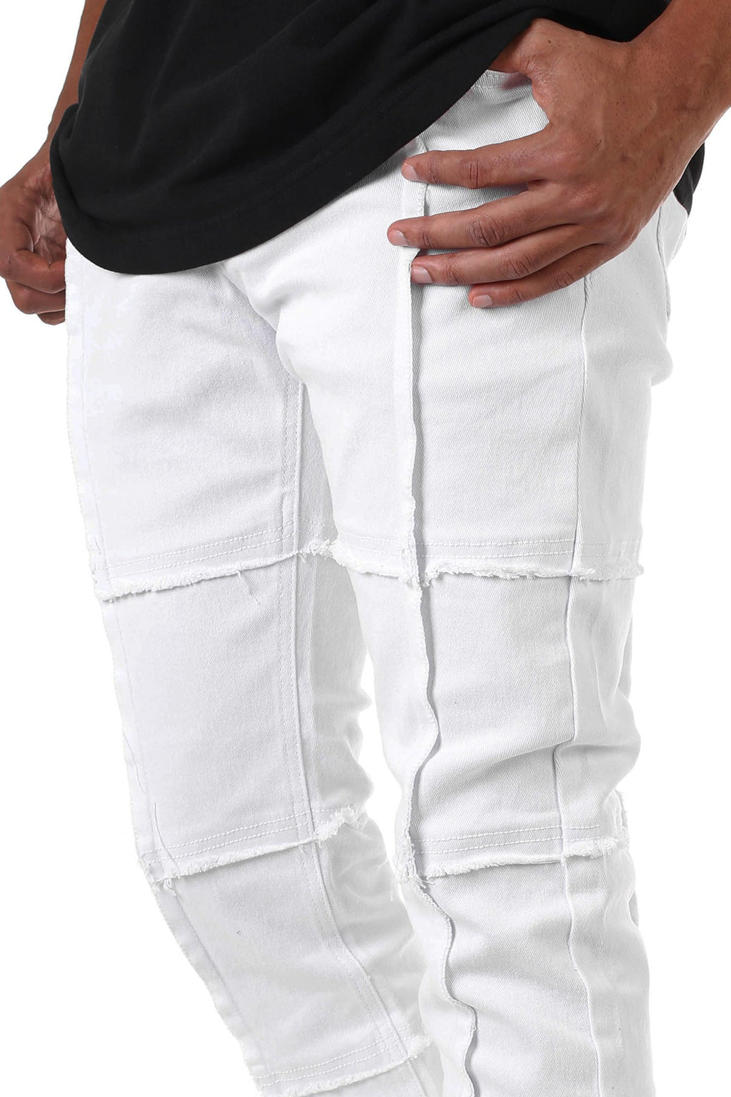 STACKED CUT & SEW PANTS