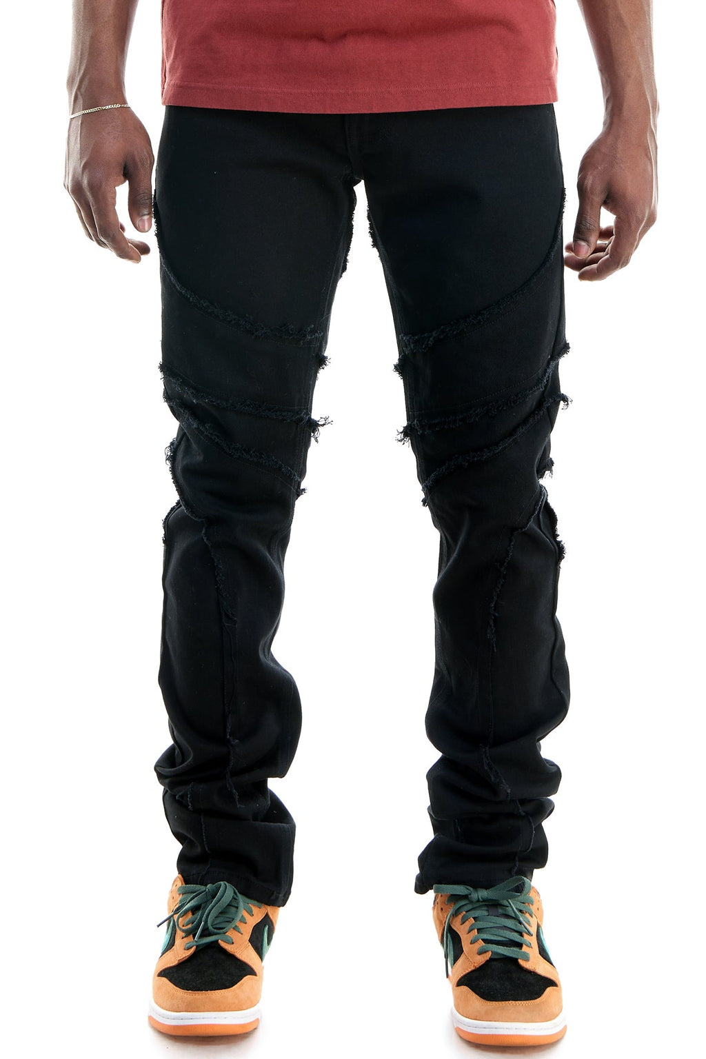 STACKED OVERLAP PANTS