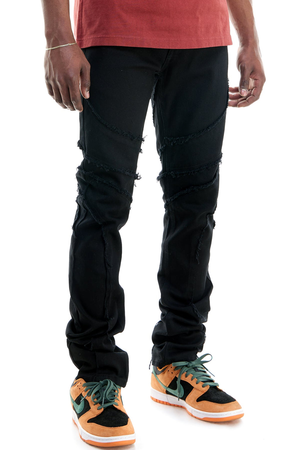 STACKED OVERLAP PANTS