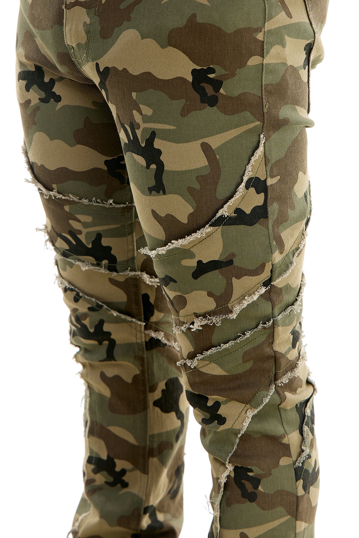 FLARED OVERLAP PANTS