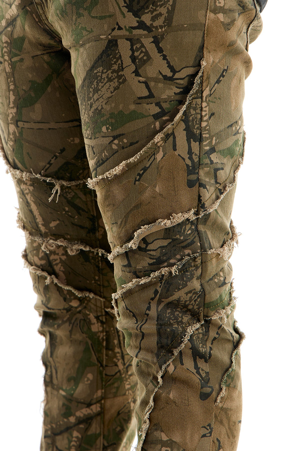 FLARED OVERLAP PANTS