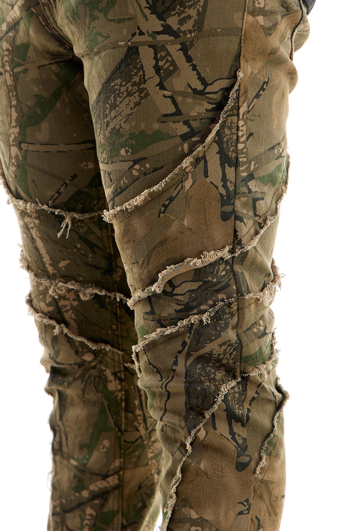 FLARED OVERLAP PANTS