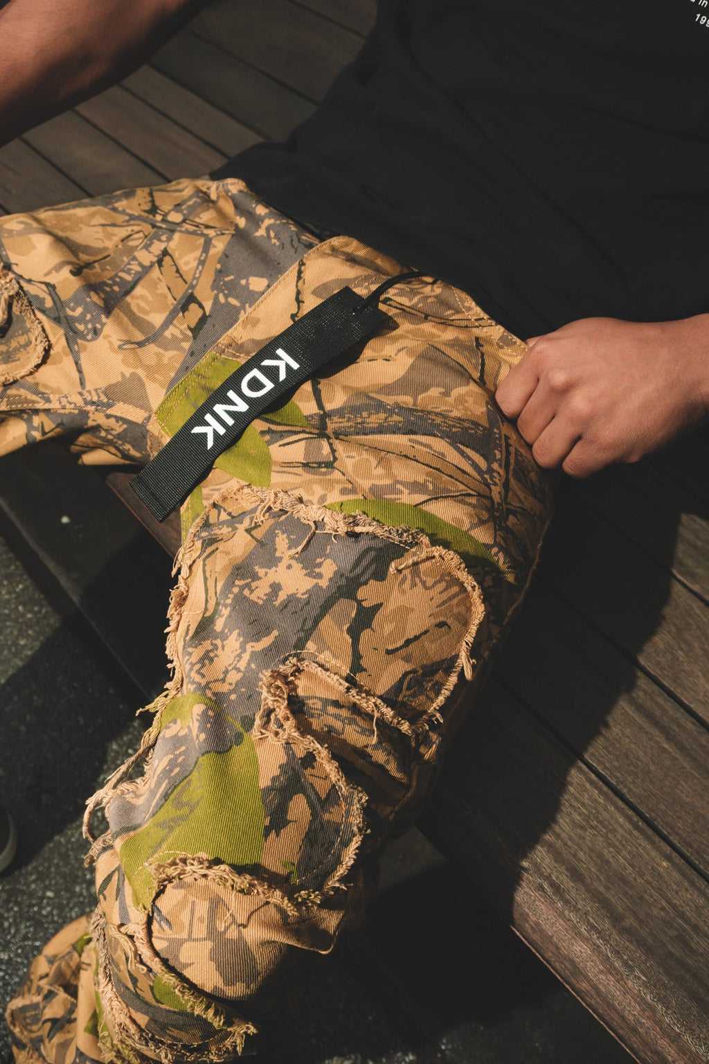 HUNTER'S PUZZLE FLARE PANTS