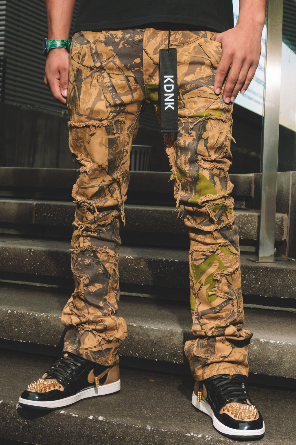 HUNTER'S PUZZLE FLARE PANTS