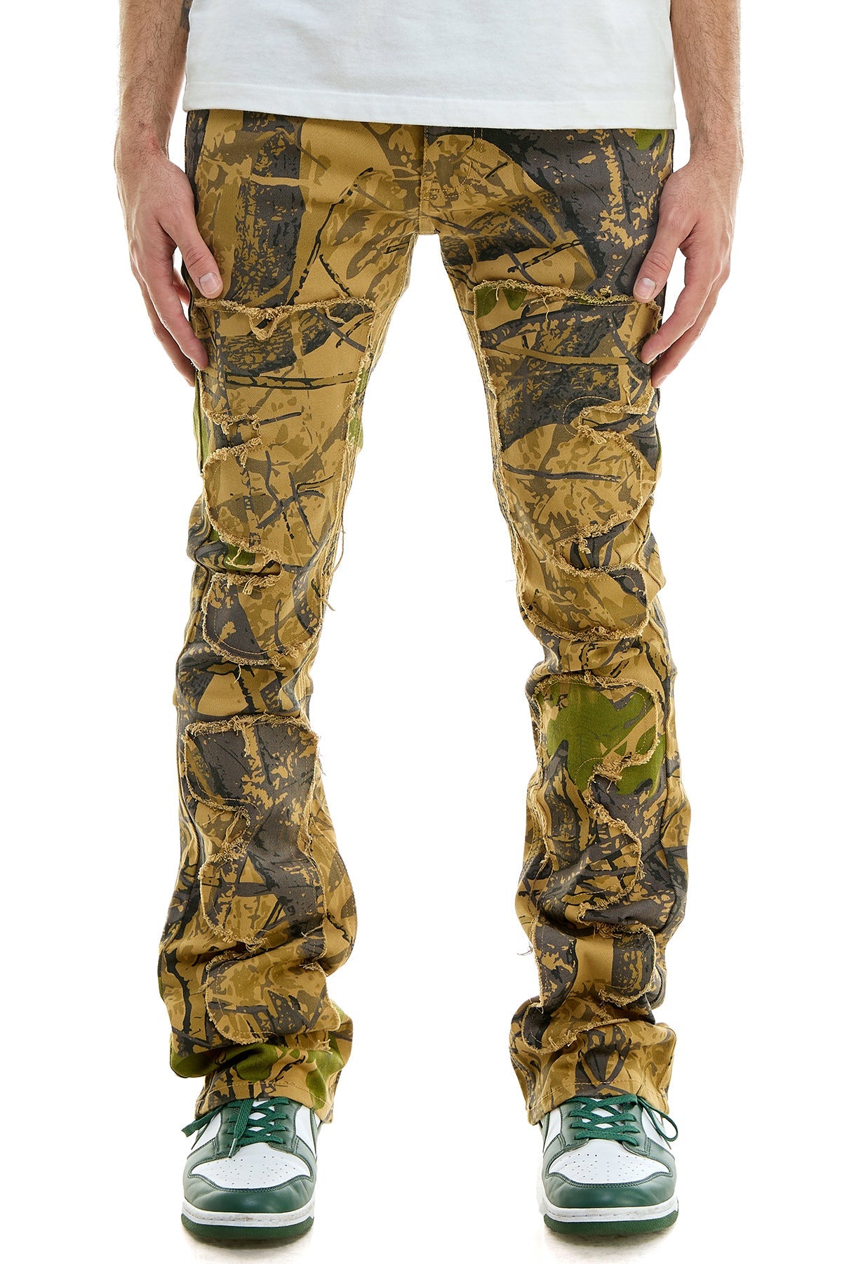 HUNTER'S PUZZLE FLARE PANTS