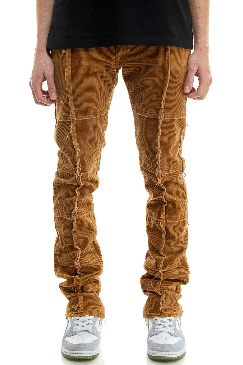 STACKED CORDUROY RAISER PANTS