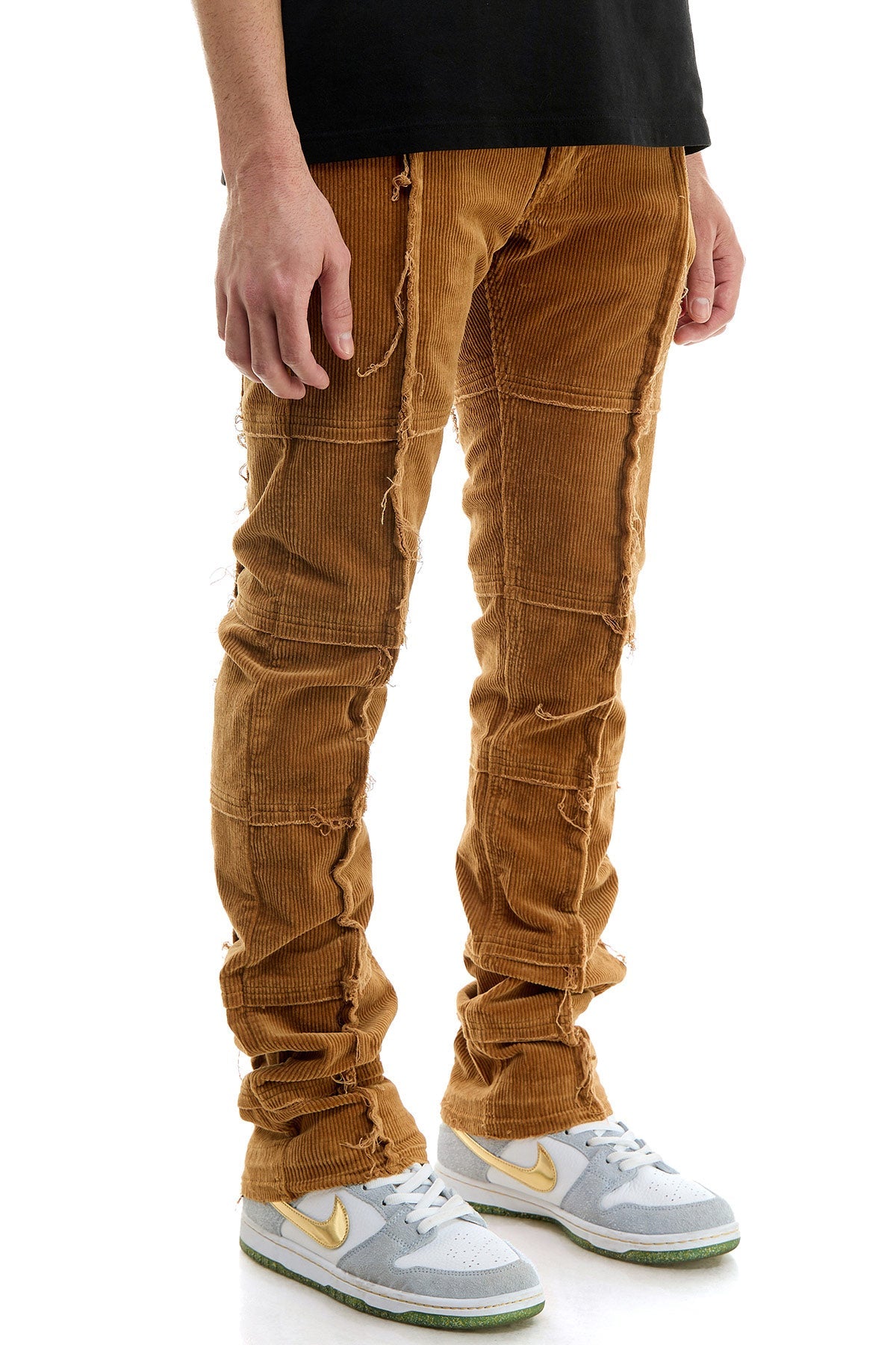 STACKED CORDUROY RAISER PANTS