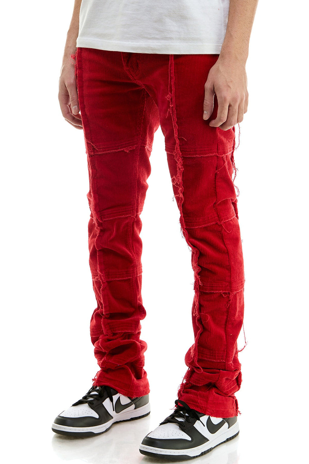 STACKED CORDUROY RAISER PANTS