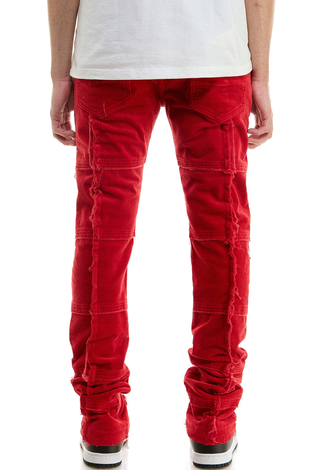 STACKED CORDUROY RAISER PANTS
