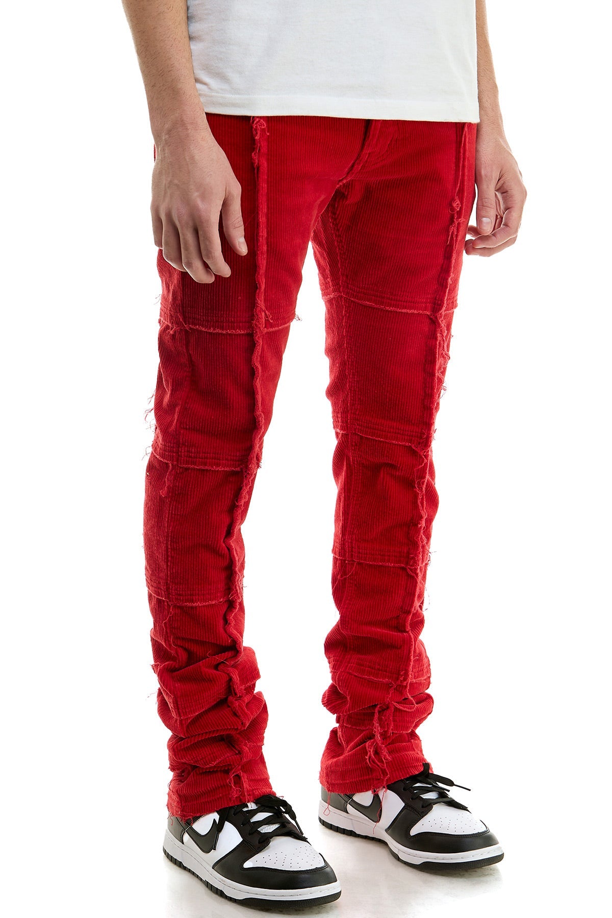 STACKED CORDUROY RAISER PANTS