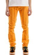 STACKED BARCHA PANTS