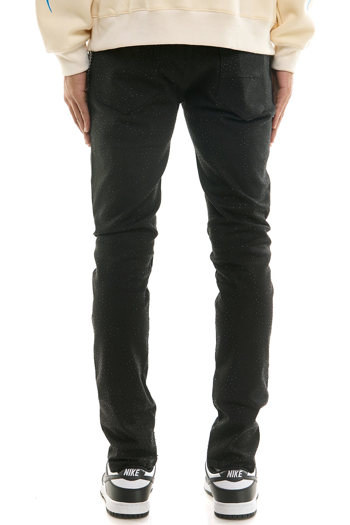 RHINESTONE SKINNY JEANS