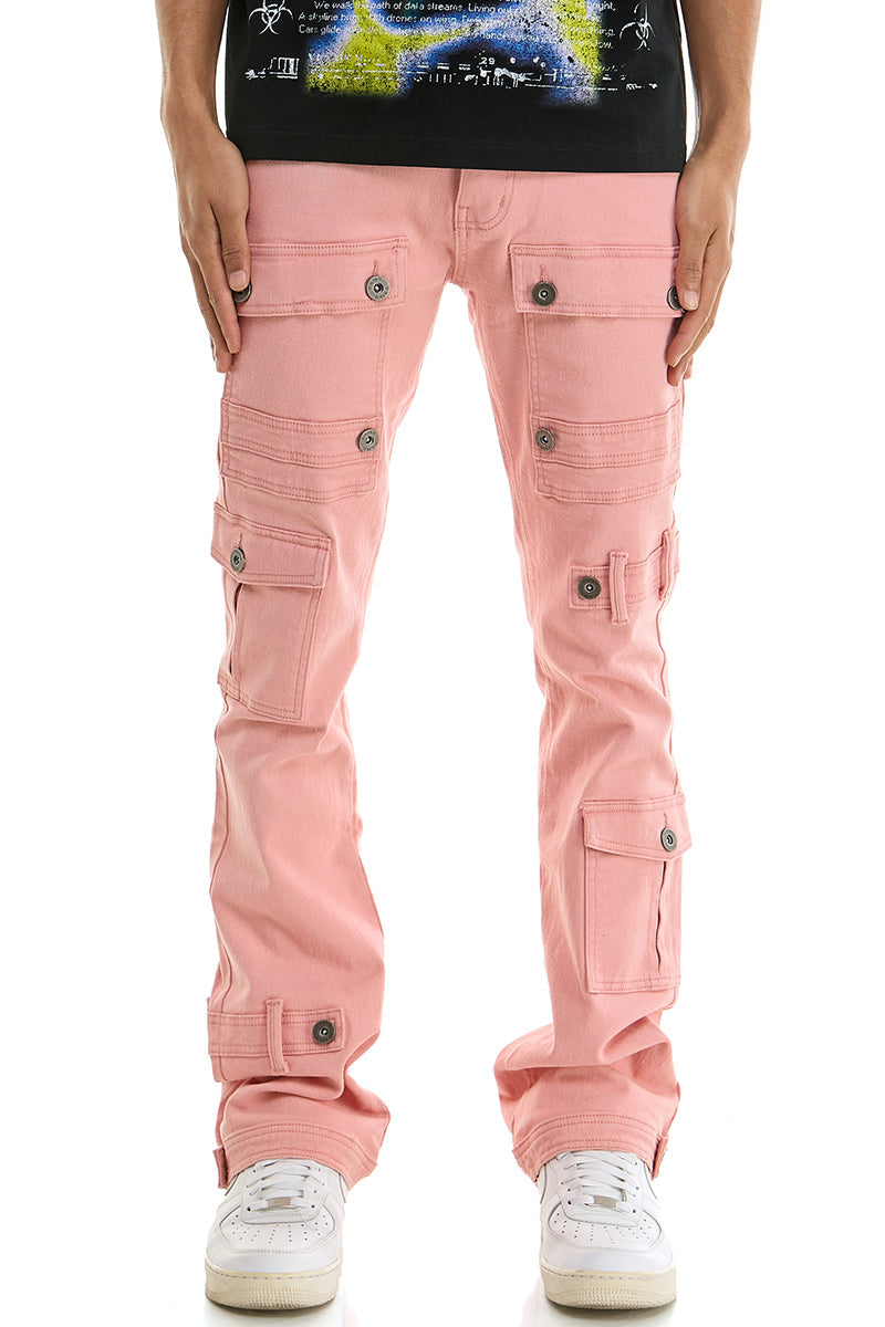 FLAMINGO SKINNY FLARE PANTS