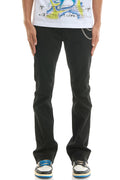 RHINESTONE FLARE JEANS