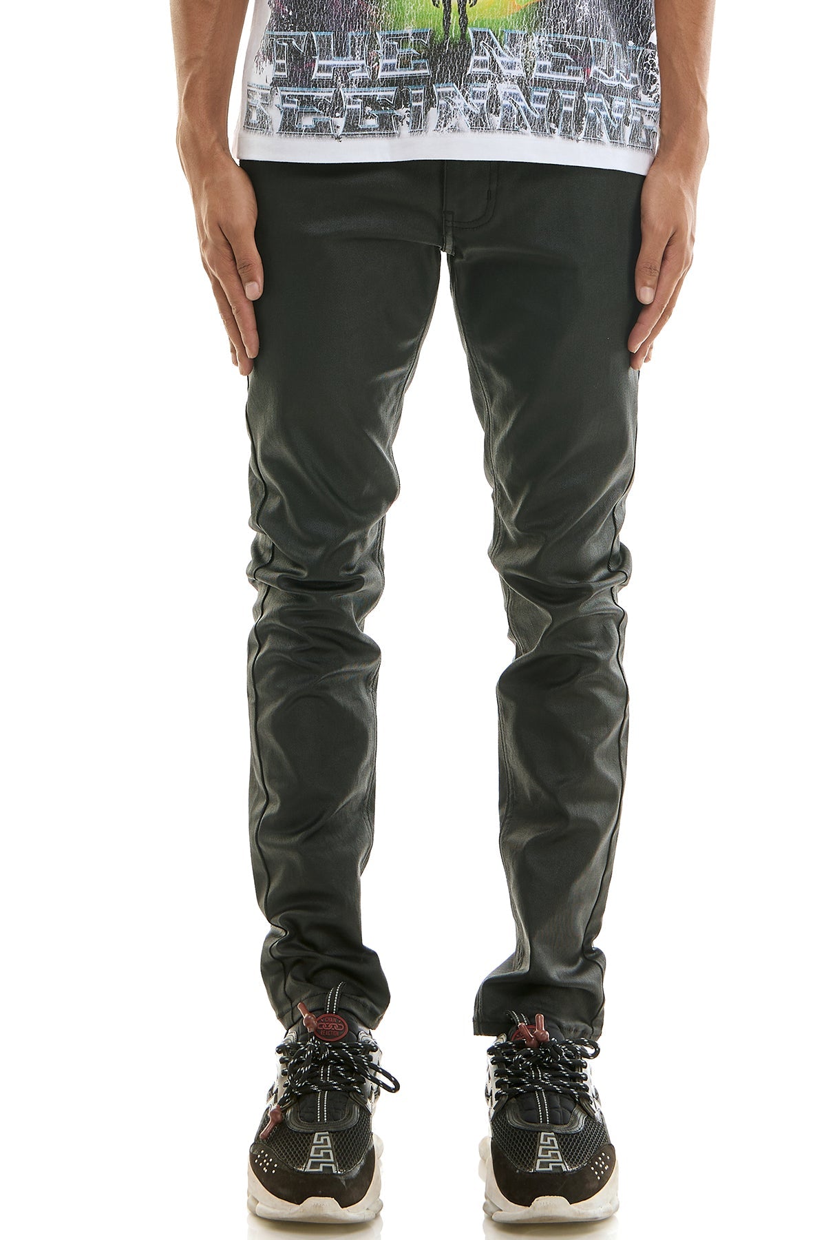 EVERYDAY WAX SKINNY PANTS