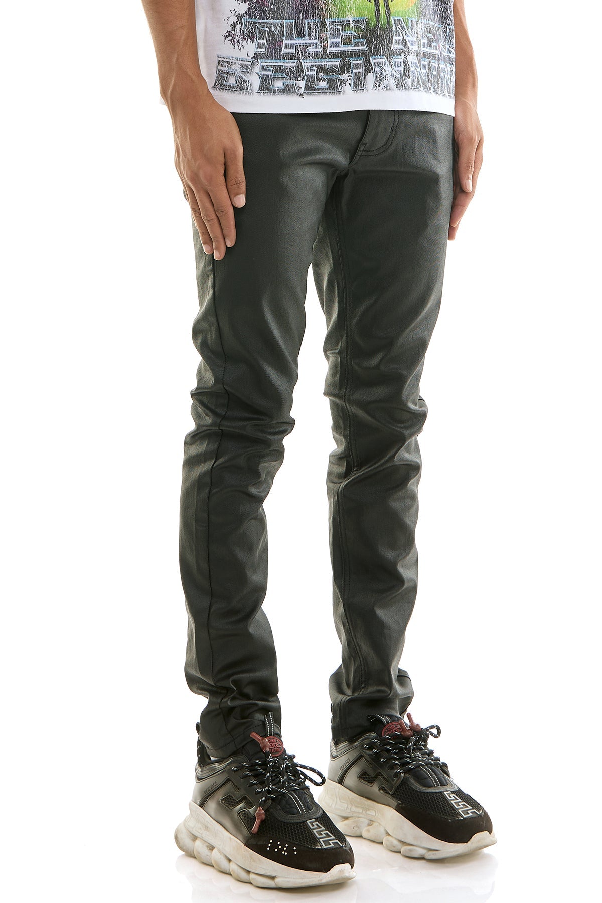 EVERYDAY WAX SKINNY PANTS