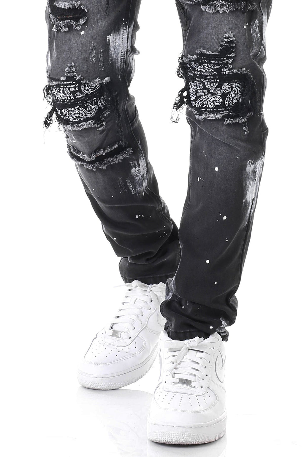 PAINTER'S PAISLEY JEANS