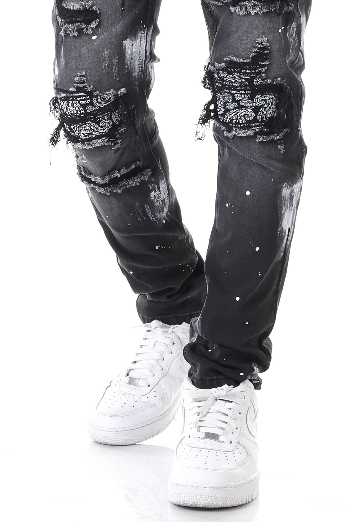 PAINTER'S PAISLEY JEANS