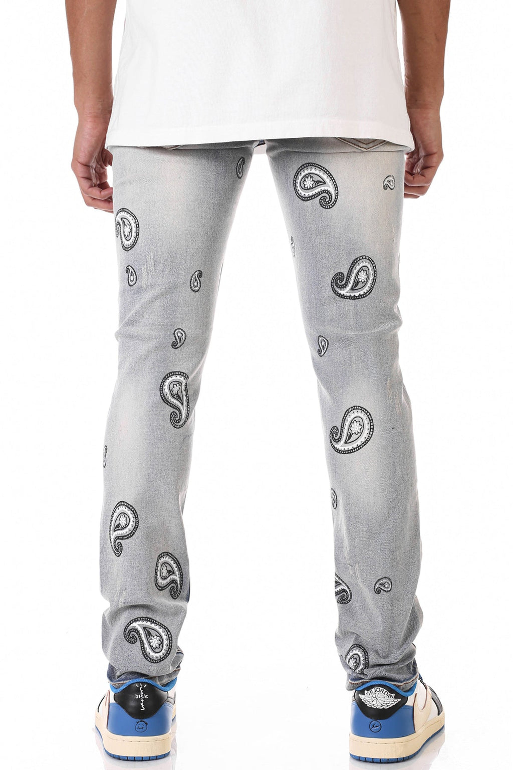 SPREAD PAISLEY JEANS