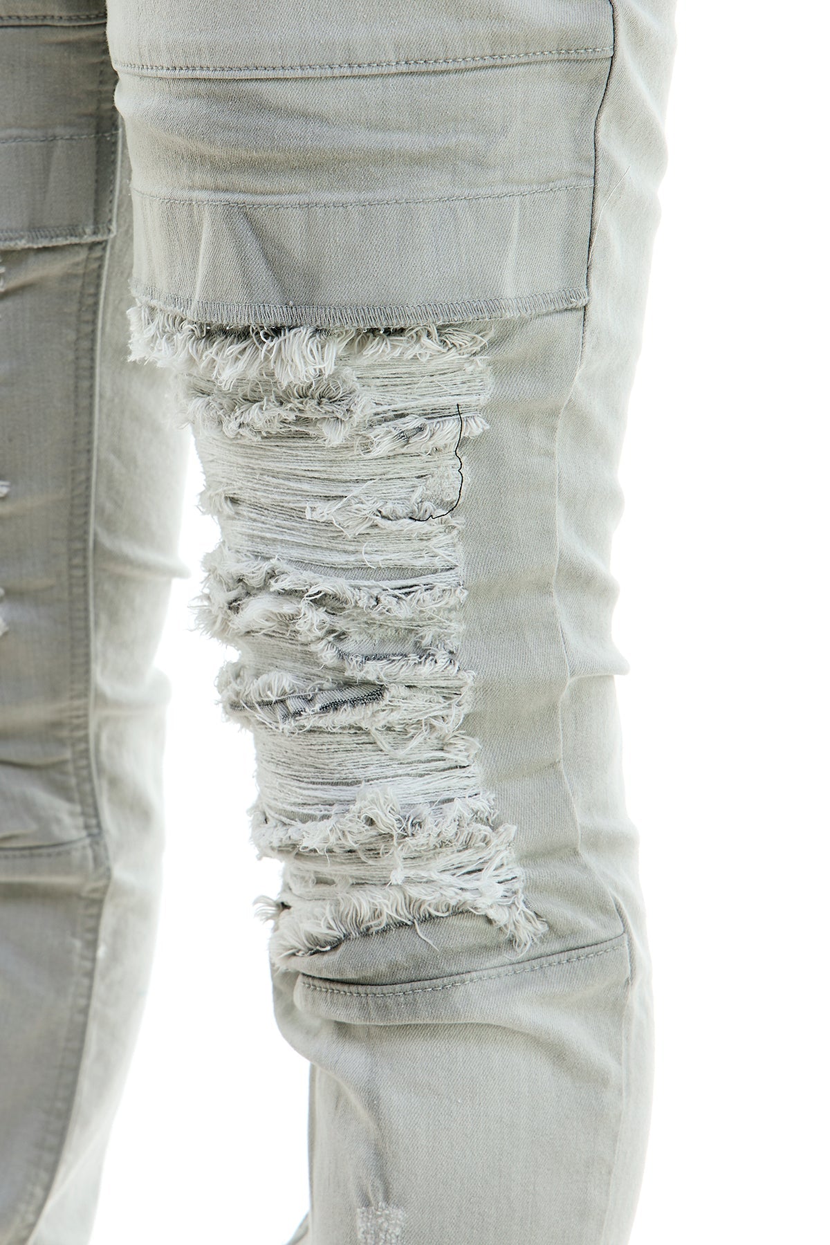 STACKED KNEEP JEANS