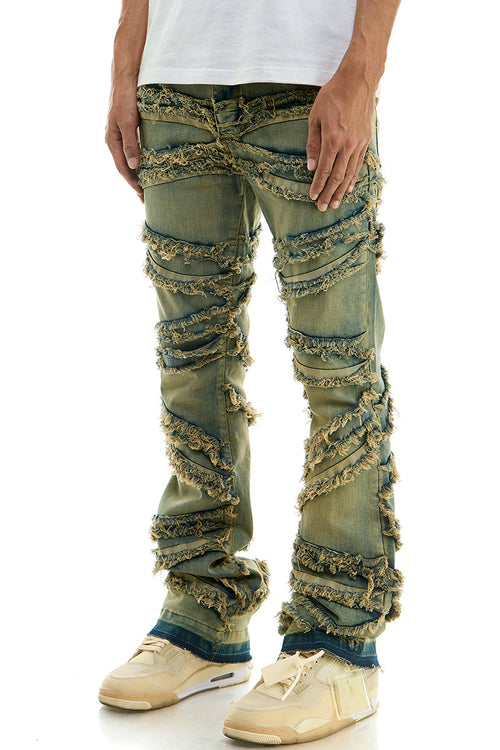 CONFINE FLARE JEANS