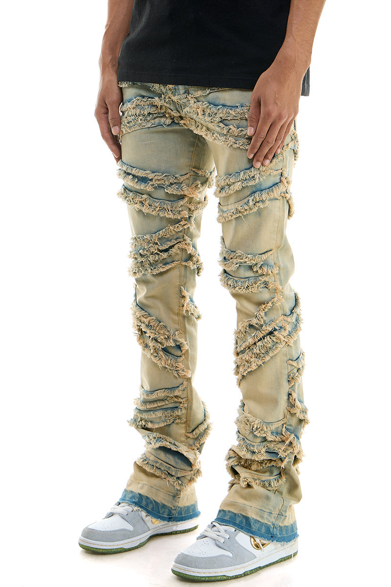 CONFINE FLARE JEANS