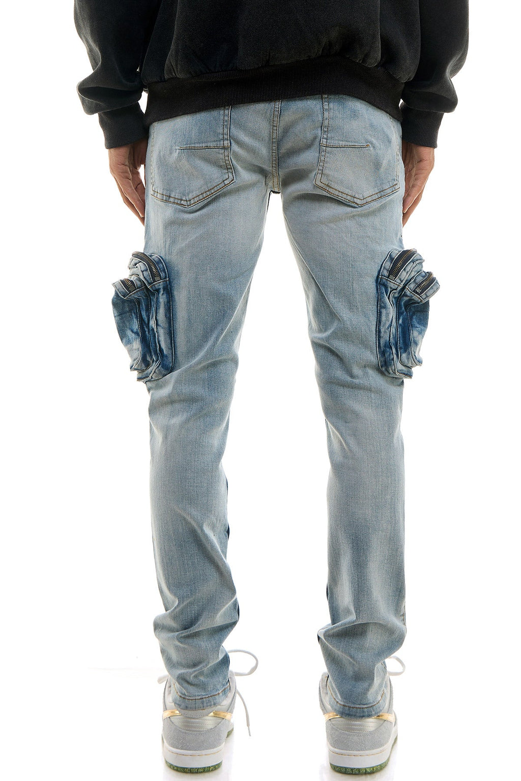 ZIPZIP CARGO JEANS