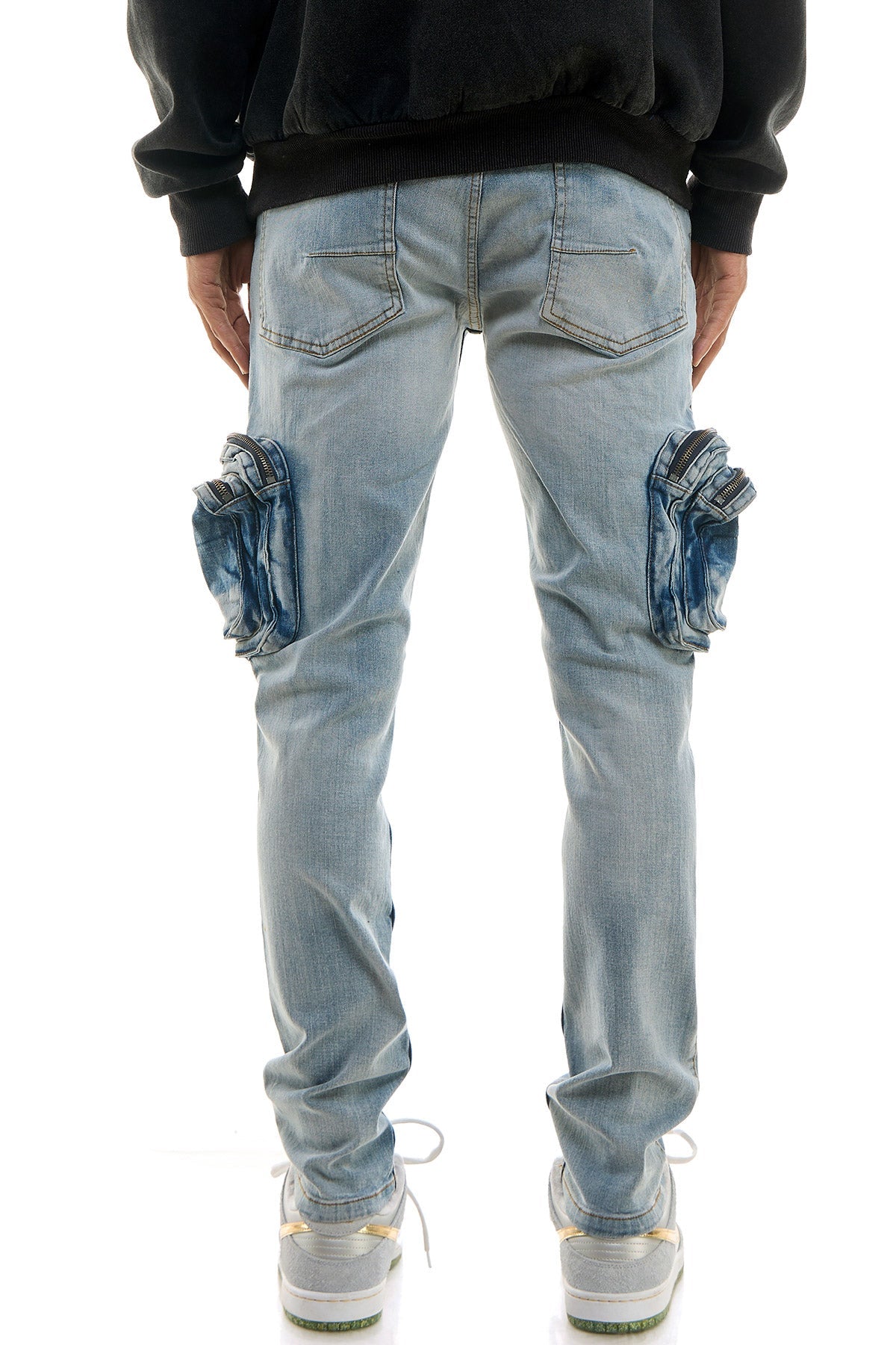 ZIPZIP CARGO JEANS