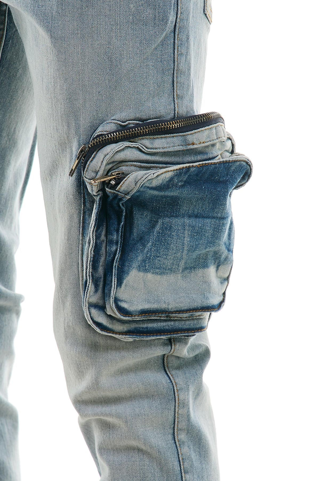 ZIPZIP CARGO JEANS