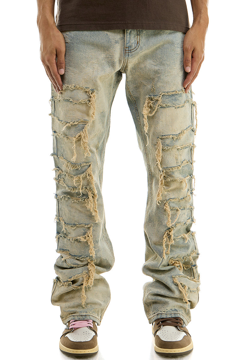 DOOM SLIM FLARE JEANS