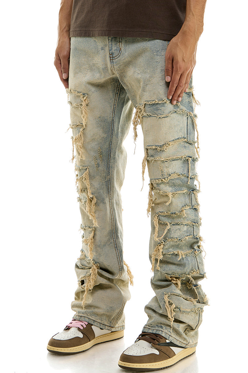 DOOM SLIM FLARE JEANS