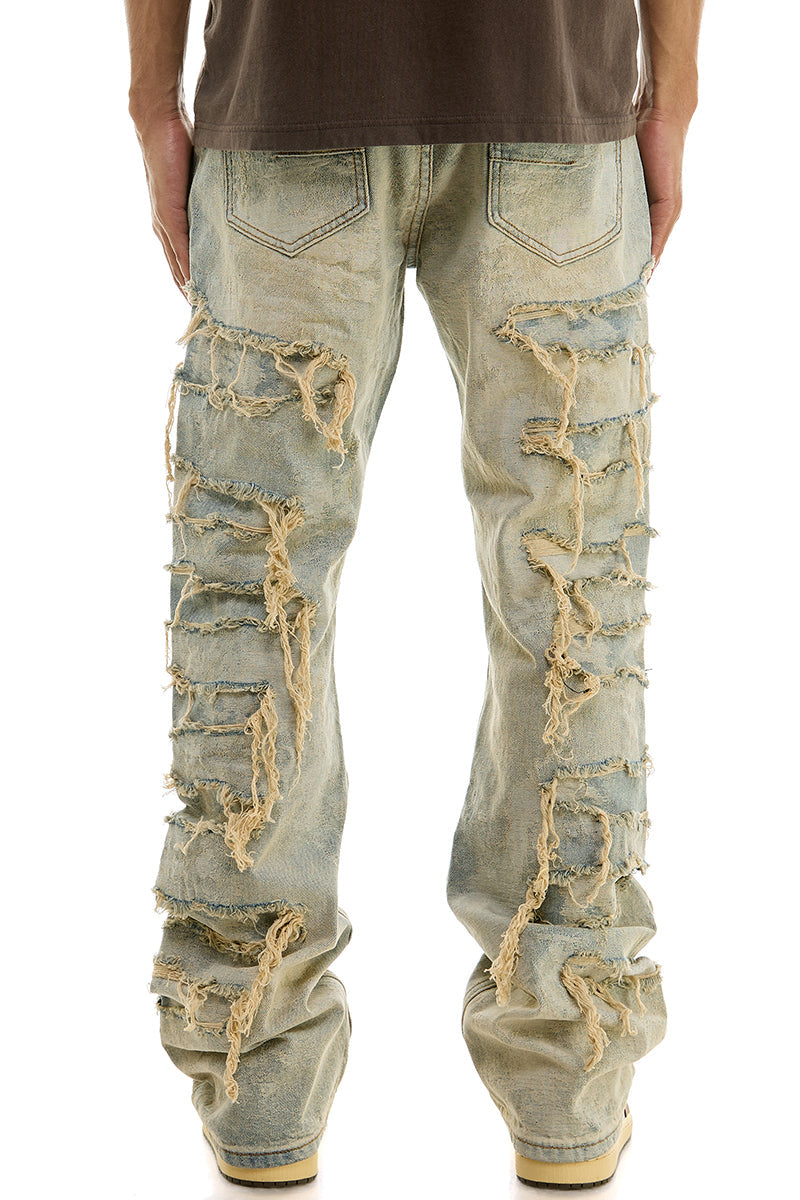 DOOM SLIM FLARE JEANS