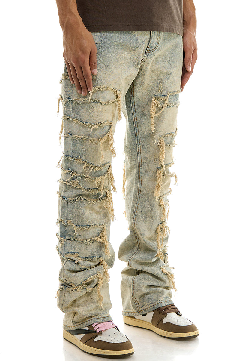 DOOM SLIM FLARE JEANS