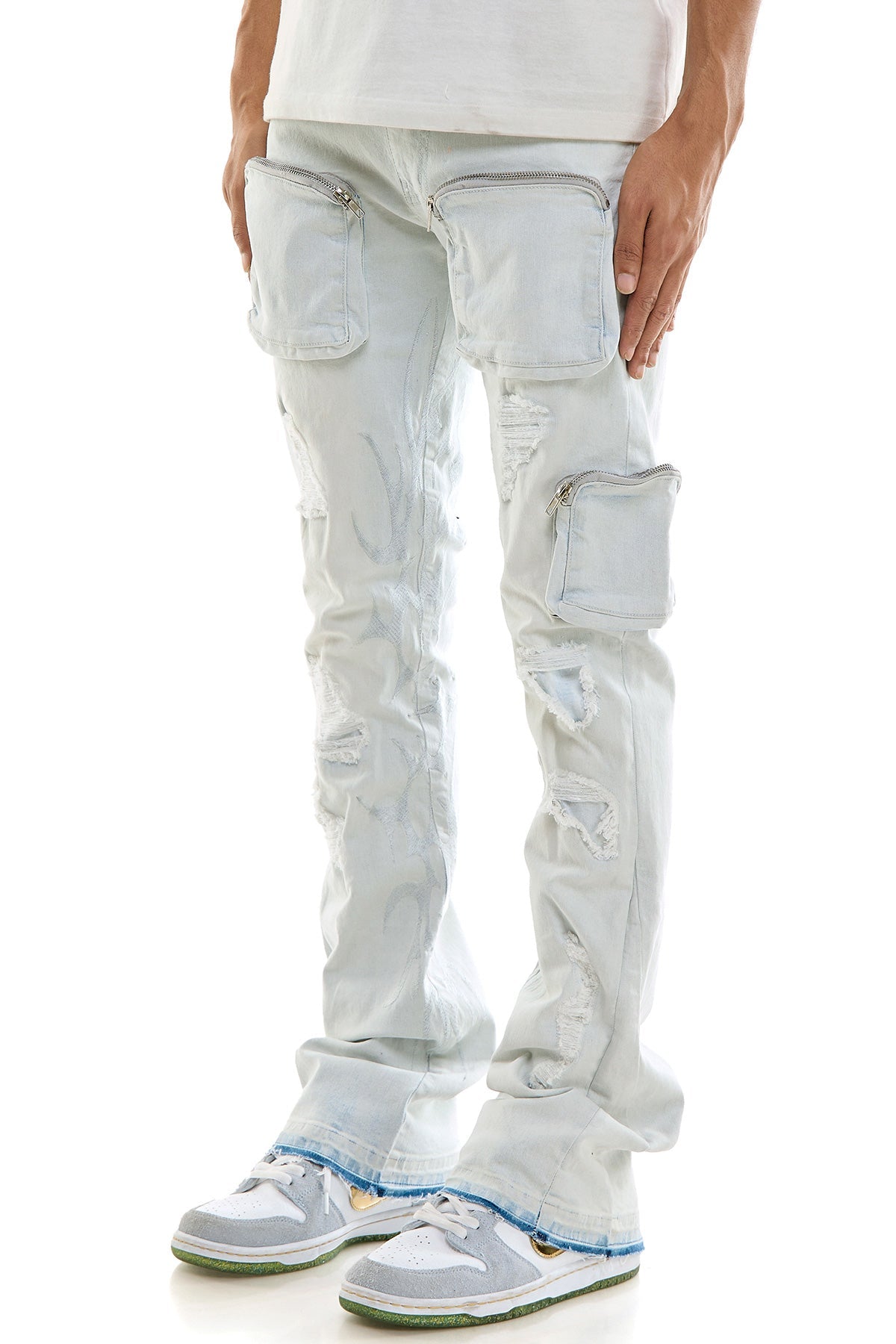 SINISTER SKINNY FLARE JEANS