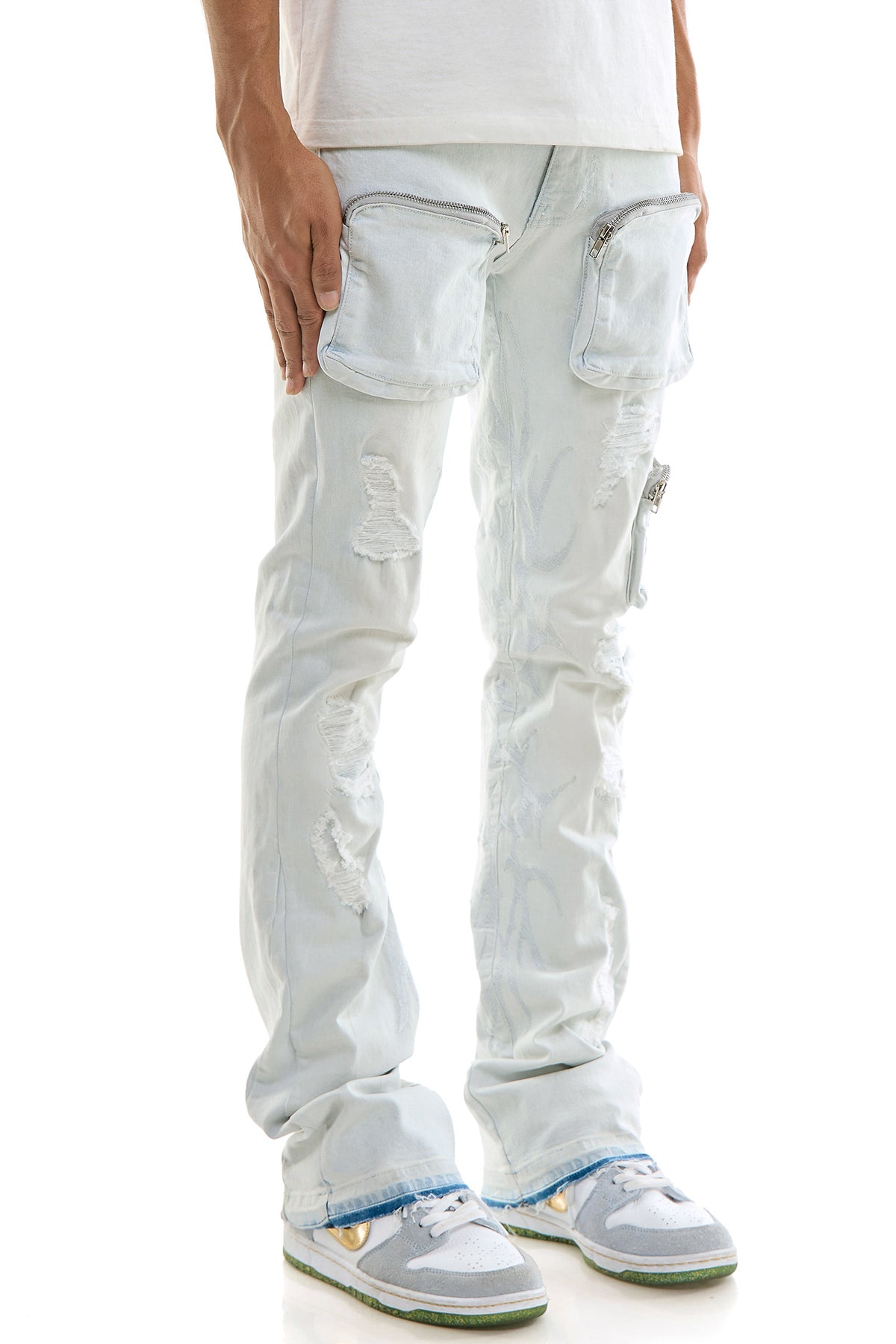 SINISTER SKINNY FLARE JEANS