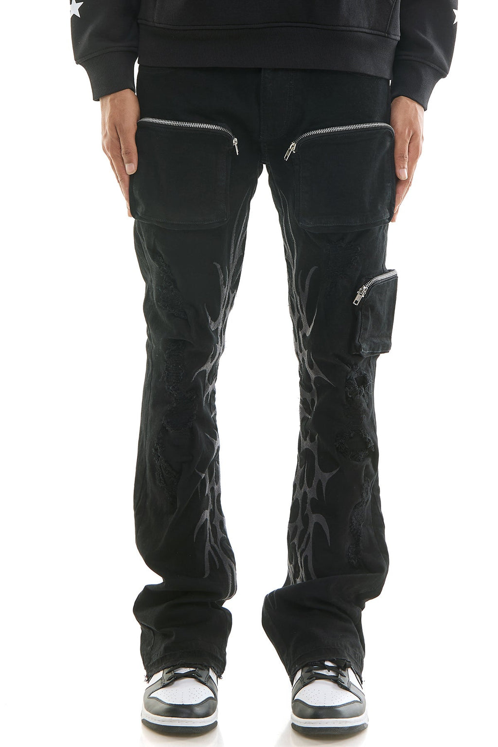 SINISTER SKINNY FLARE JEANS