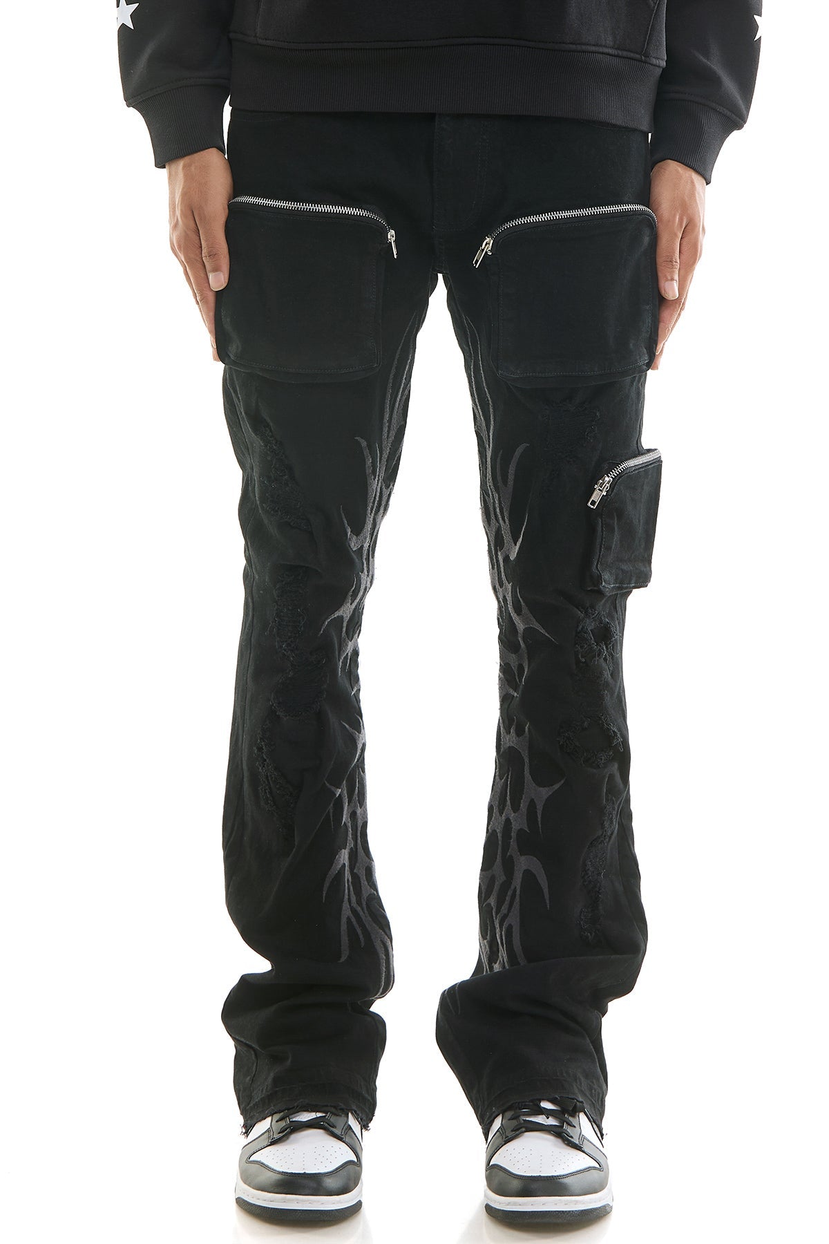 SINISTER SKINNY FLARE JEANS