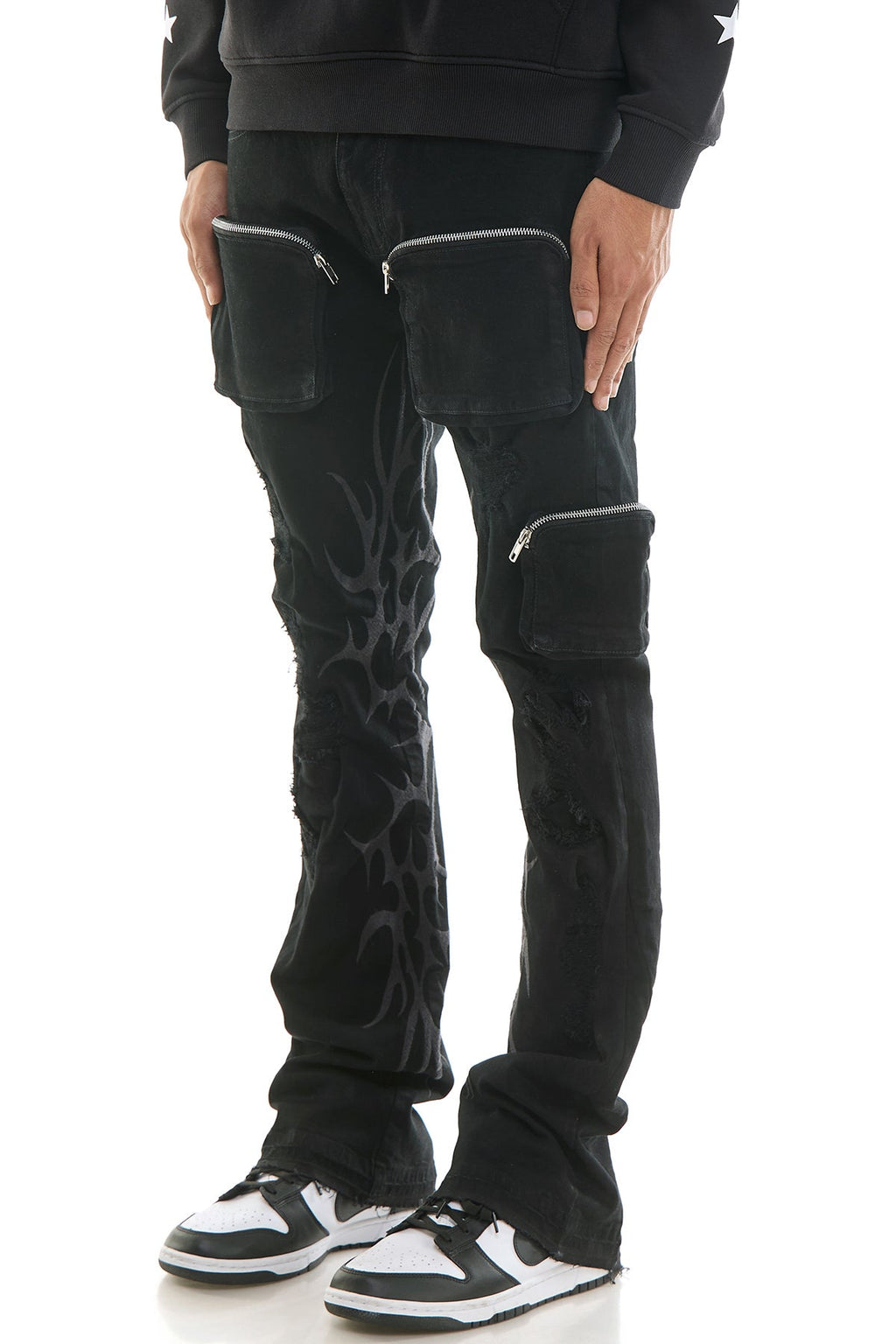 SINISTER SKINNY FLARE JEANS